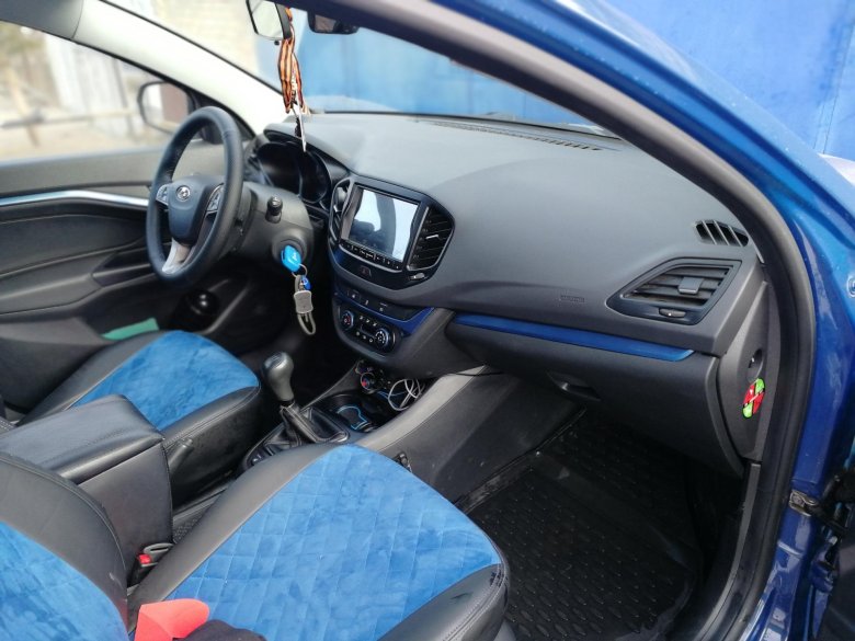 Лада веста синий