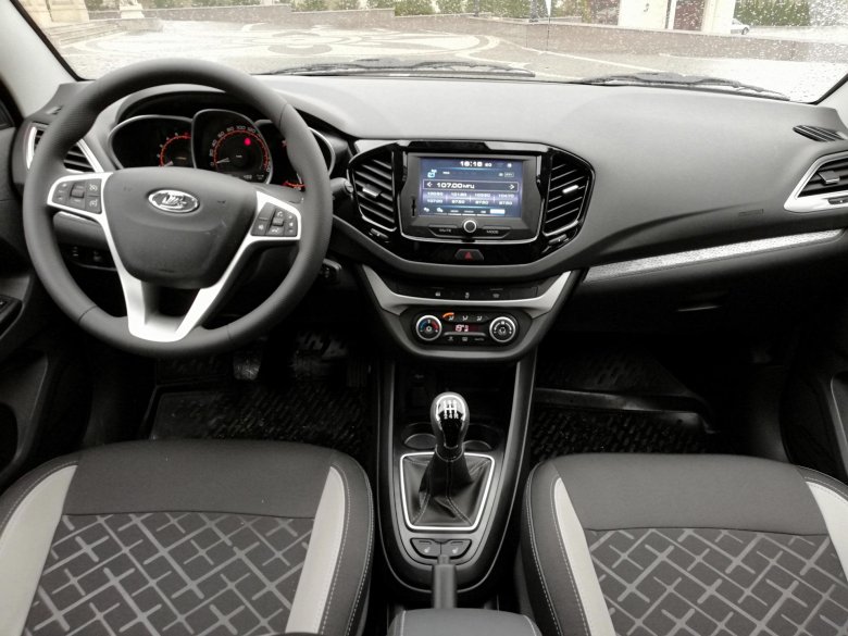 Салон лада веста св кросс