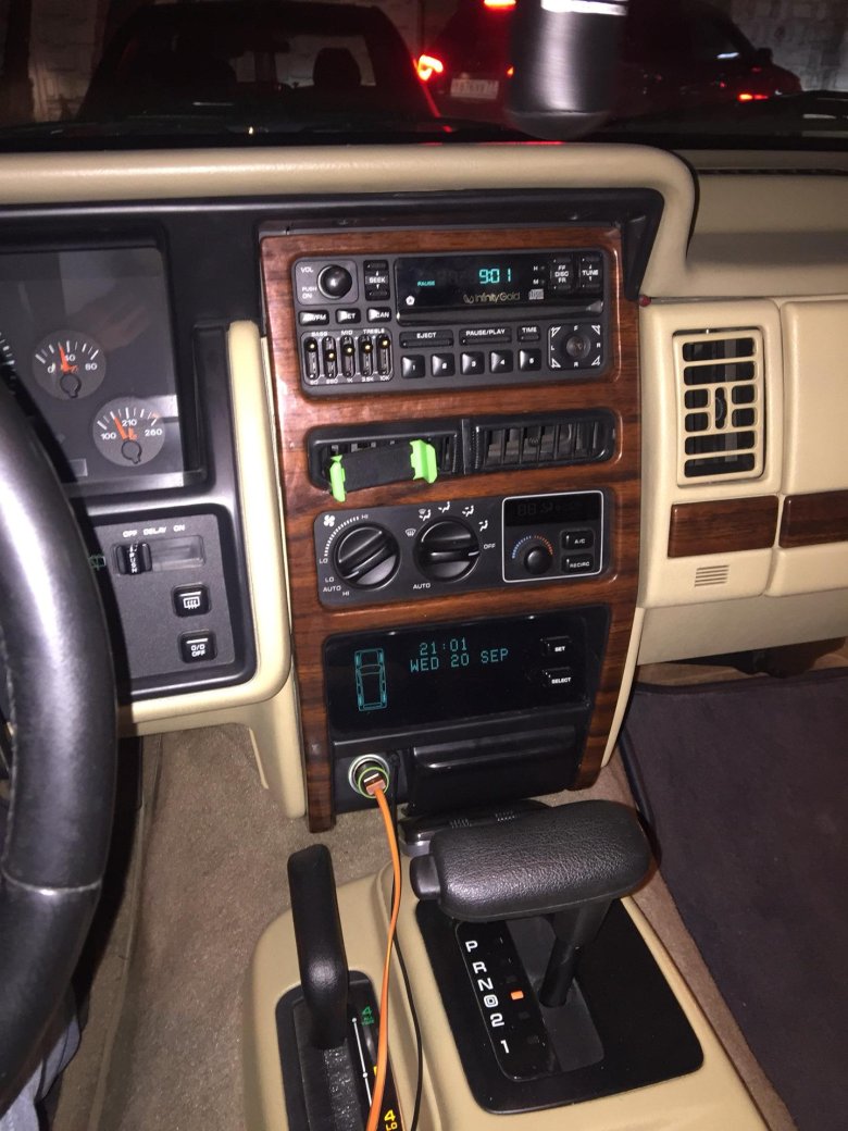 Jeep grand cherokee 1995 салон