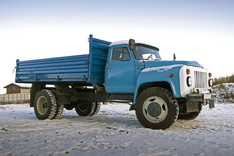 Грузовик газ 53 самосвал