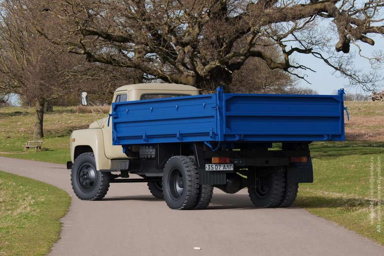 Газ 3507 грузовой самосвал