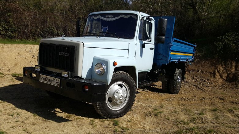 Грузовик газ 3309 самосвал
