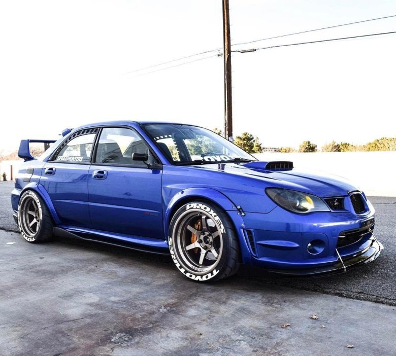 Subaru impreza wrx sti ii рестайлинг 2
