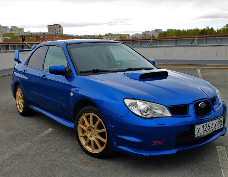 Subaru impreza wrx sti 2007