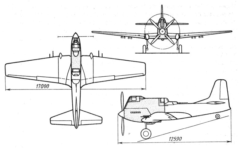 Самолёт ил-20 штурмовик