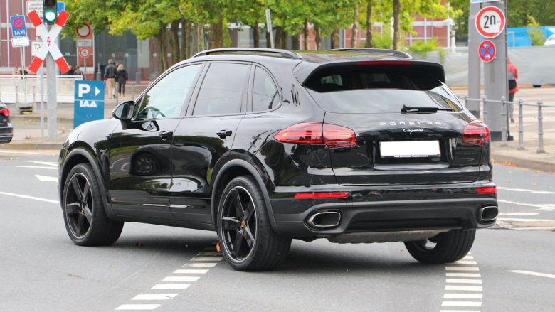 Porsche cayenne 958 рестайлинг