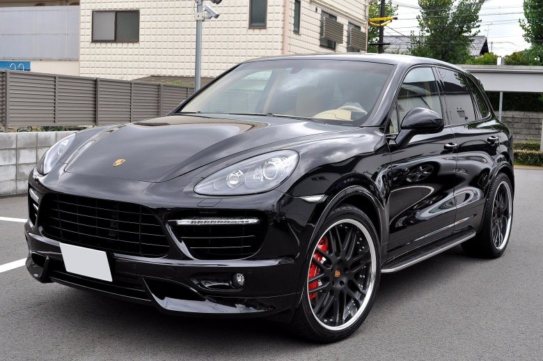 Porsche cayenne 2021 black