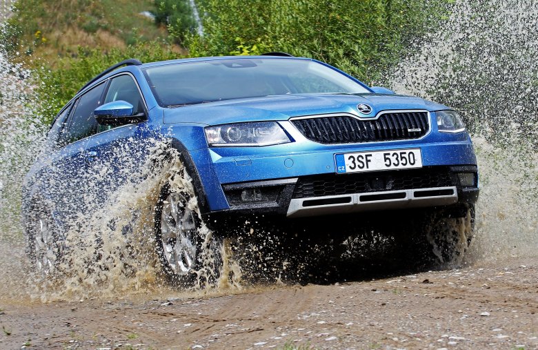 Skoda octavia scout 2014