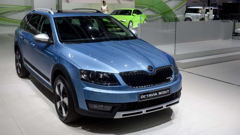 Skoda octavia scout 2014