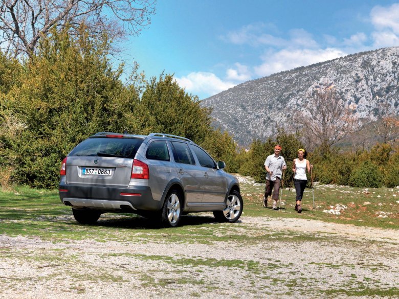 Skoda octavia scout 2010