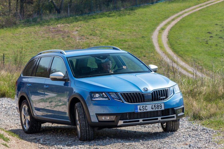 Skoda octavia scout 2017
