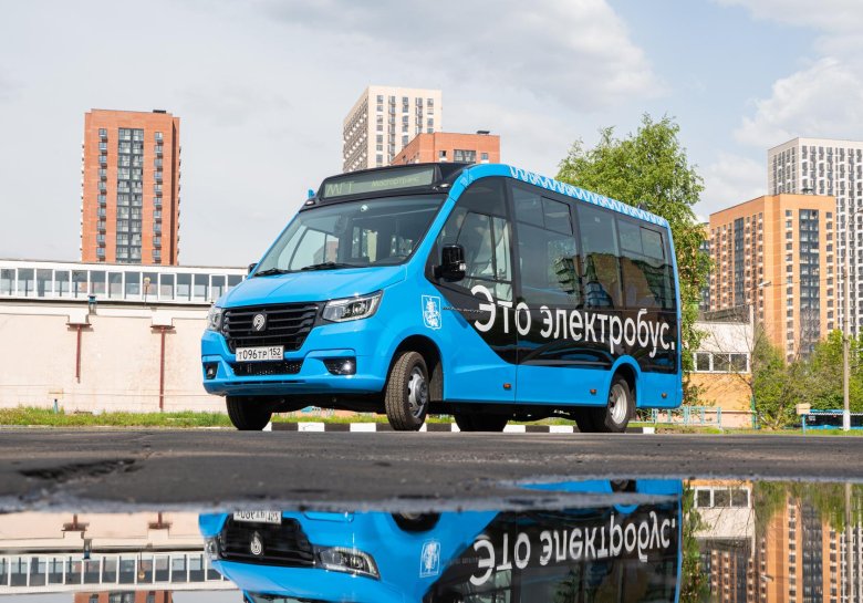 Электробус малого класса газель e-city