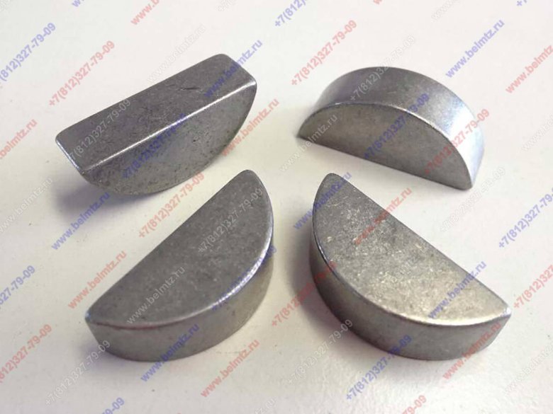 Din 6888 шпонка сегментная