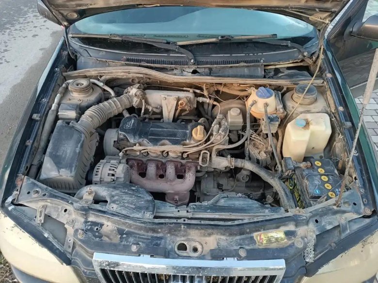 Моторный отсек чери амулет а 15