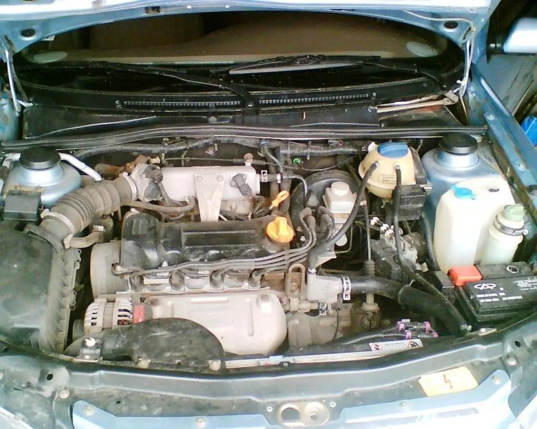 Чери амулет под капотом