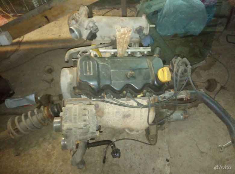 Мотор чери амулет 1.6