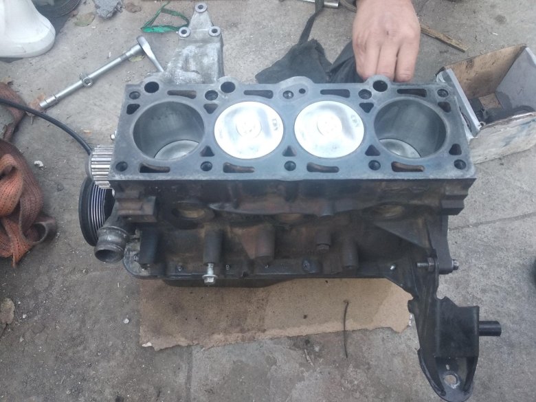 Блок двигателя форд 1.4
