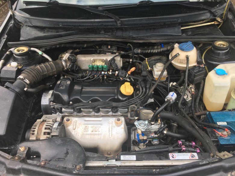 Двигатель chery amulet