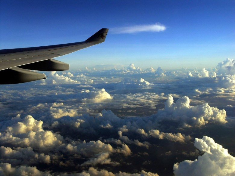Вид из самолета