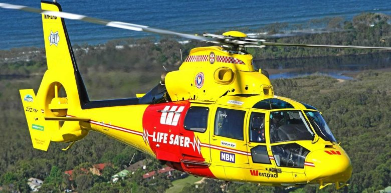 Вертолёт спасателей