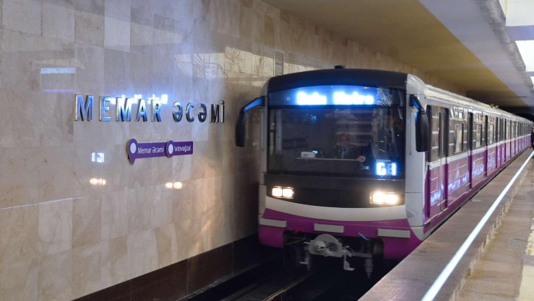 Станции метро баку