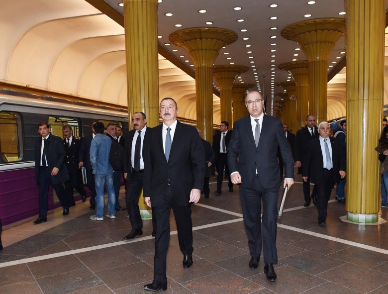 Метро азербайджана станция алиева