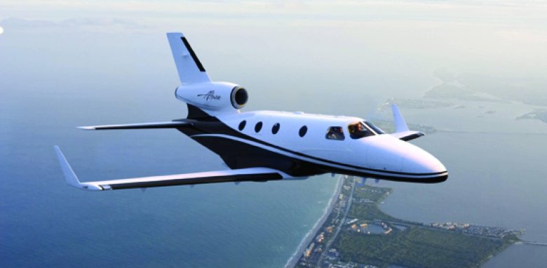 Самолет cessna citation jet