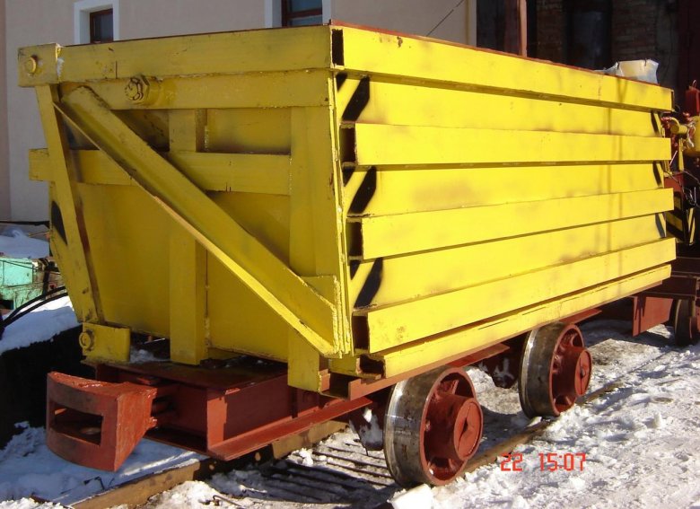 Вагонетки шахтные 3.3 м3