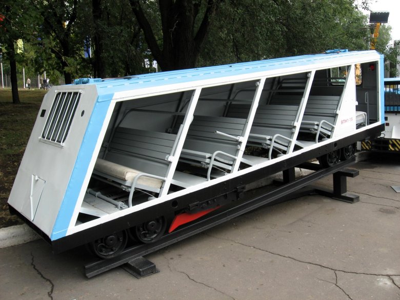 Вагонетка шахтная пассажирская впг-18