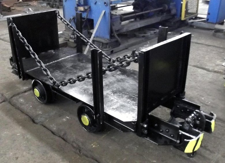 Платформа шахтная грузовая типа пшг6-750