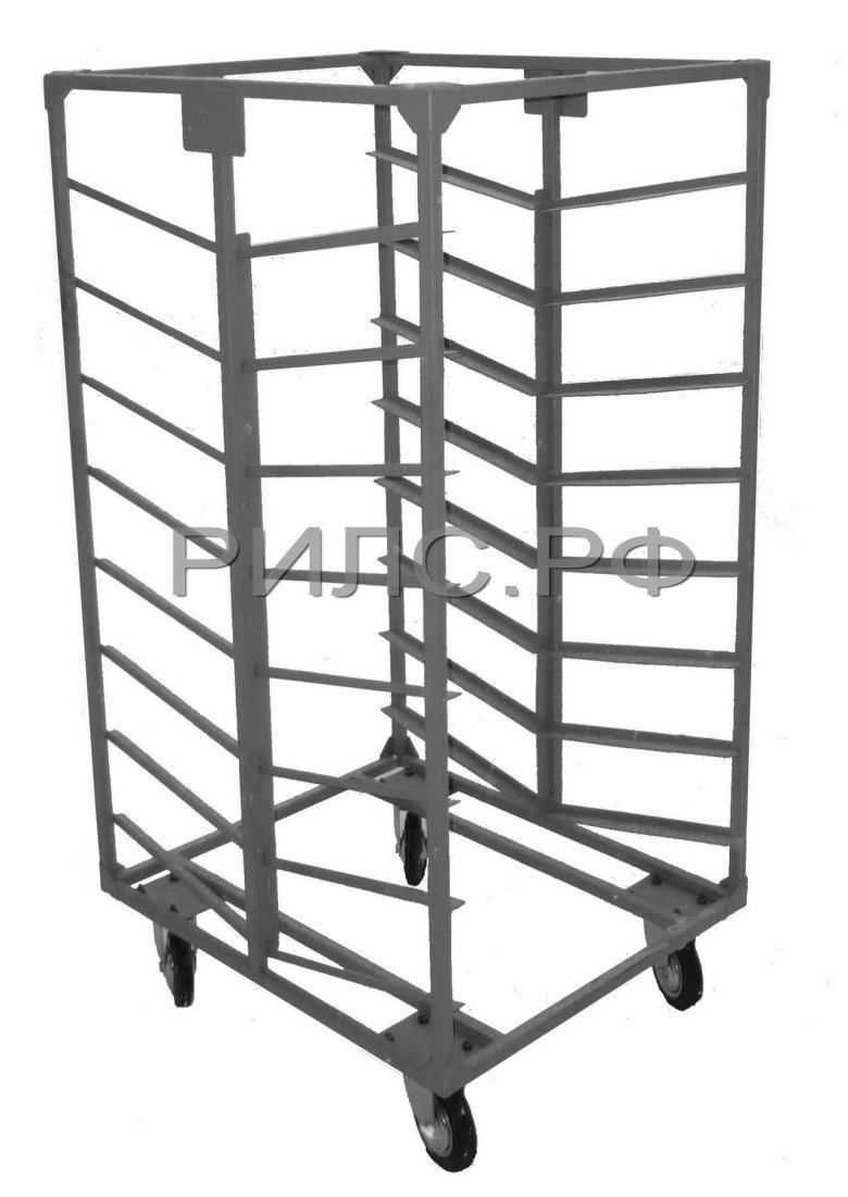 Вагонетка лотковая разборная вл-14 в упаковке