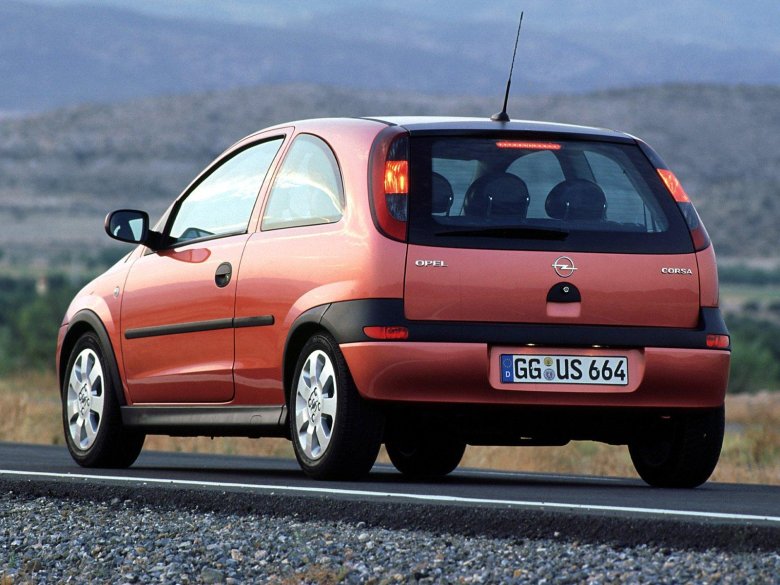 Opel corsa c рестайлинг