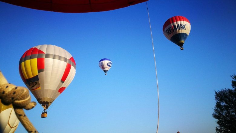 Воздушном шаре