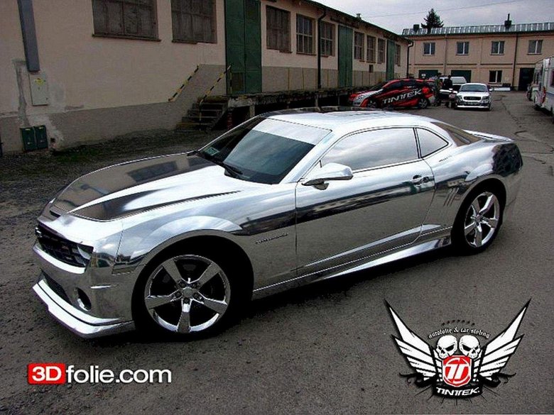 Шевроле камаро хромированный