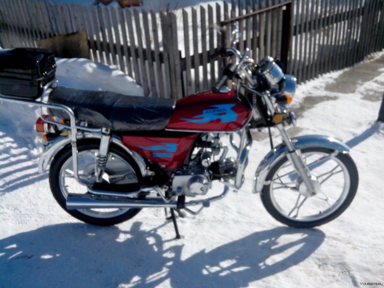 Мопед альфа вайпер 110