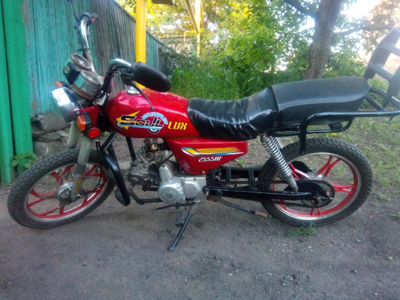 Мопед альфа кросс 110