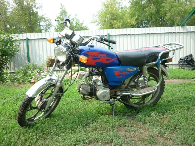 Мотоцикл альфа 110
