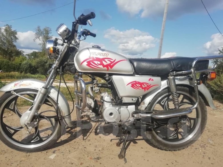 Мопед альфа ирбис 110