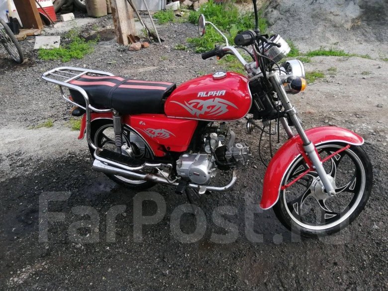 Мопед альфа 2008