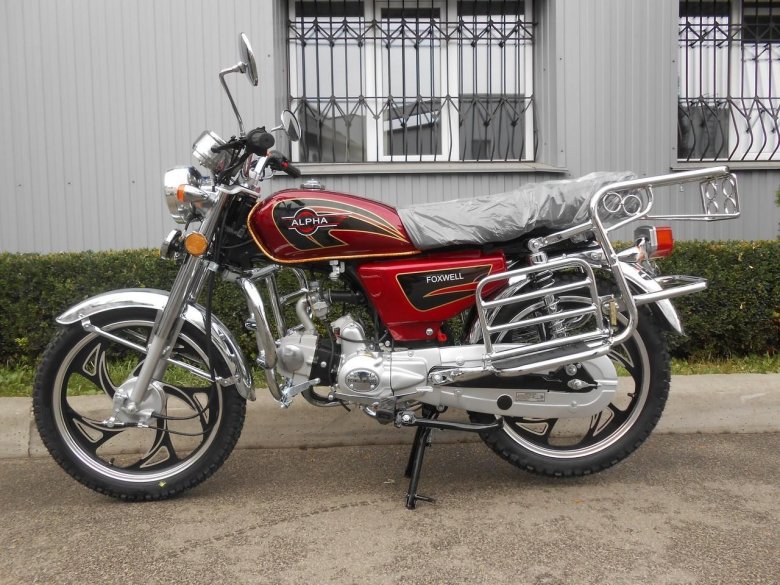 Мопед альфа люкс 110