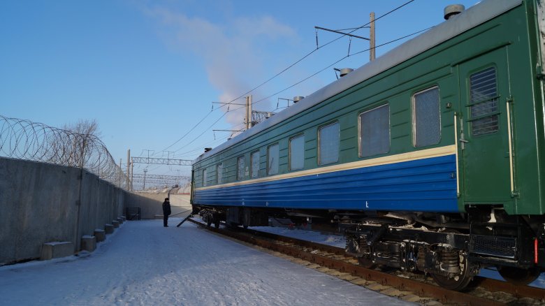 Вагон столыпин вагонзак