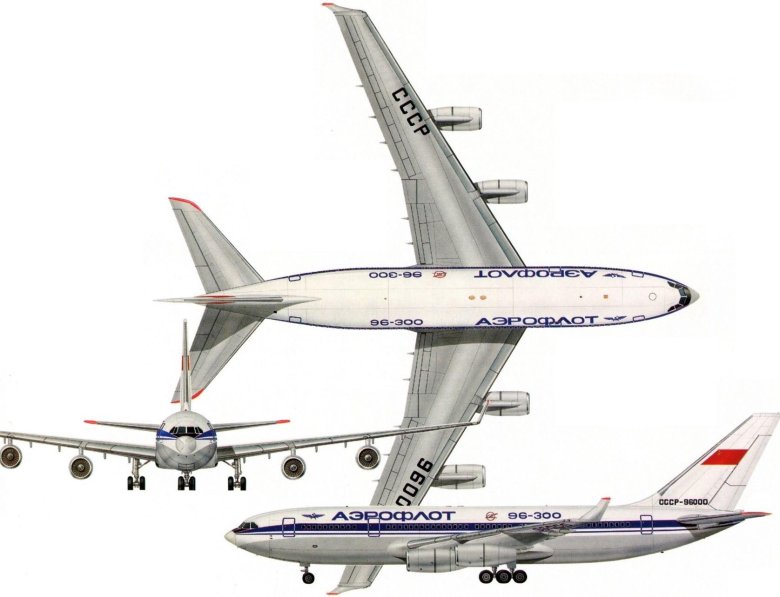 Самолёт аэрофлот ил 96