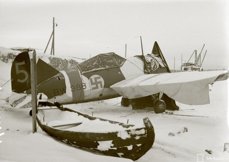 Брюстер самолет финский