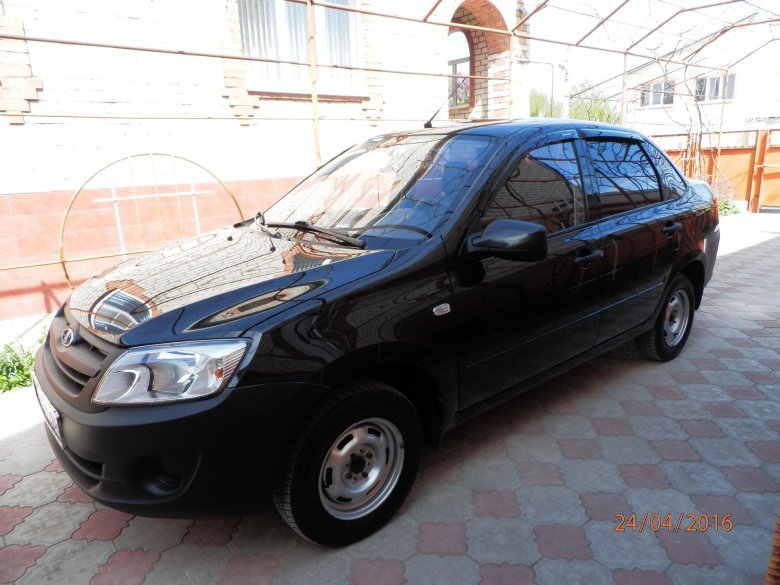 Лада гранта седан черная 2014