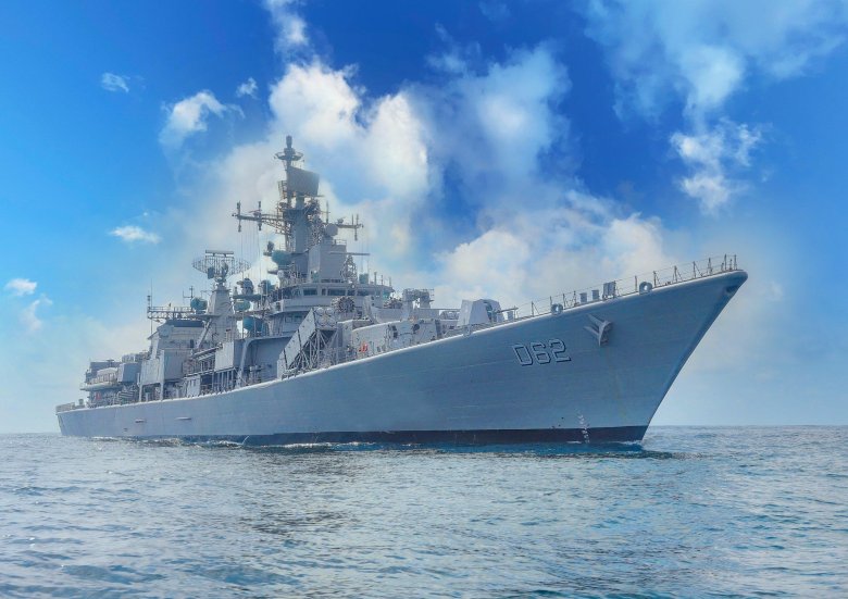 Эсминец ins ranvijay (d55)