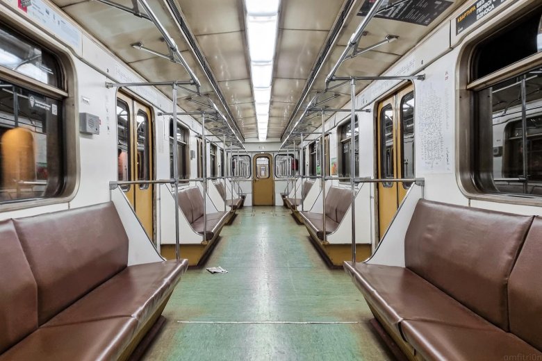 Москва вагон метро