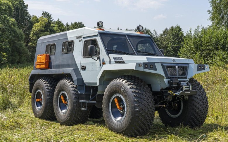 Снегоболотоход трэкол хаски