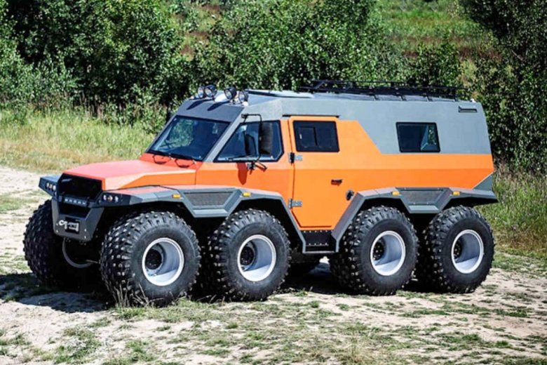 Вездеход 8x8 шаман