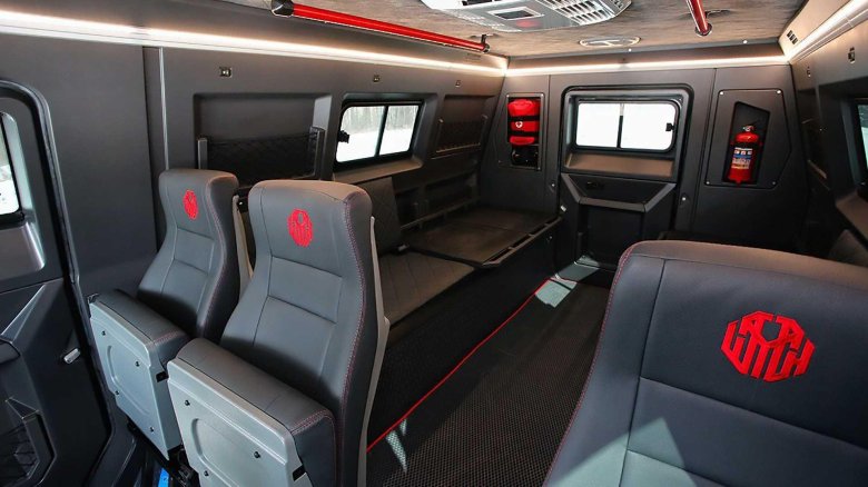 Вездеход шаман 8х8 салон