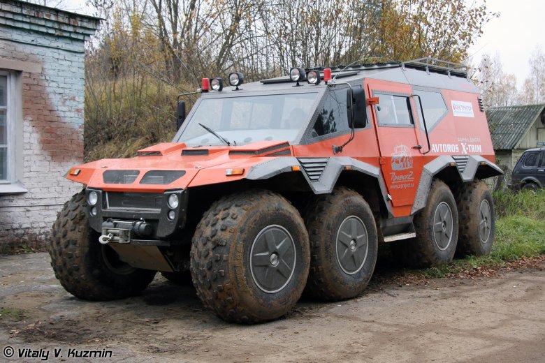 Вездеход русак 8x8